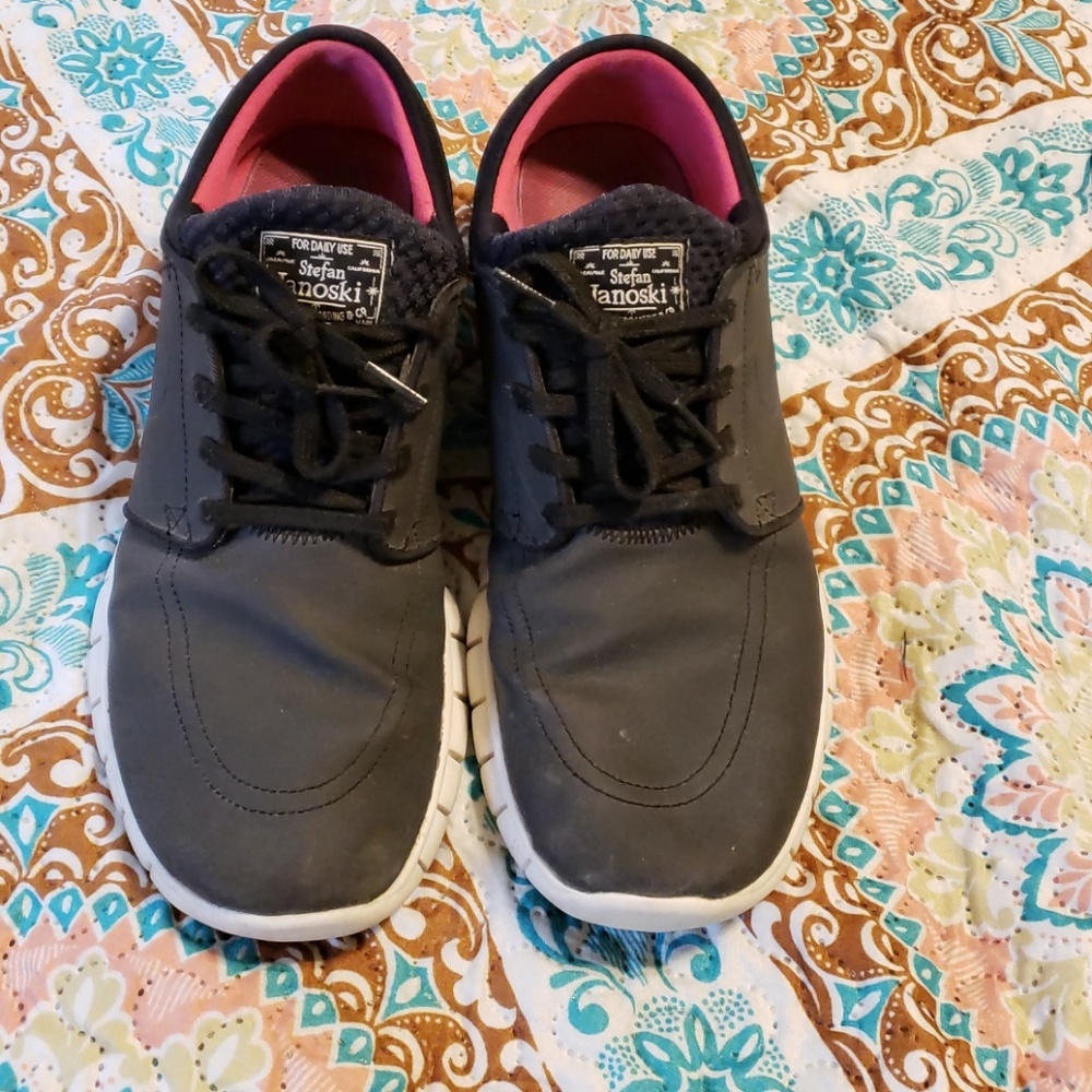 Mens Nike Stephan Janoski black sneakers sz 10.5